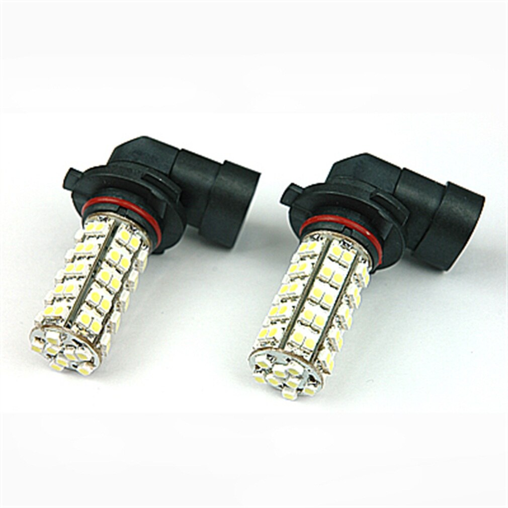 2 X Xenon Wit 68-SMD 9005 Led Lampen Voor Mistlichten Of Daytime Running Lights Auto Mistlamp: Default Title