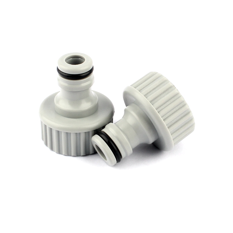 1 pc NuoNuoWell Hallo Garten Schnell Anschlüsse 1/2 "3/4" Gewinde Wasser Wasserhahn gemeinsam Blume Garten Bewässerung schlauch Armaturen einstellen