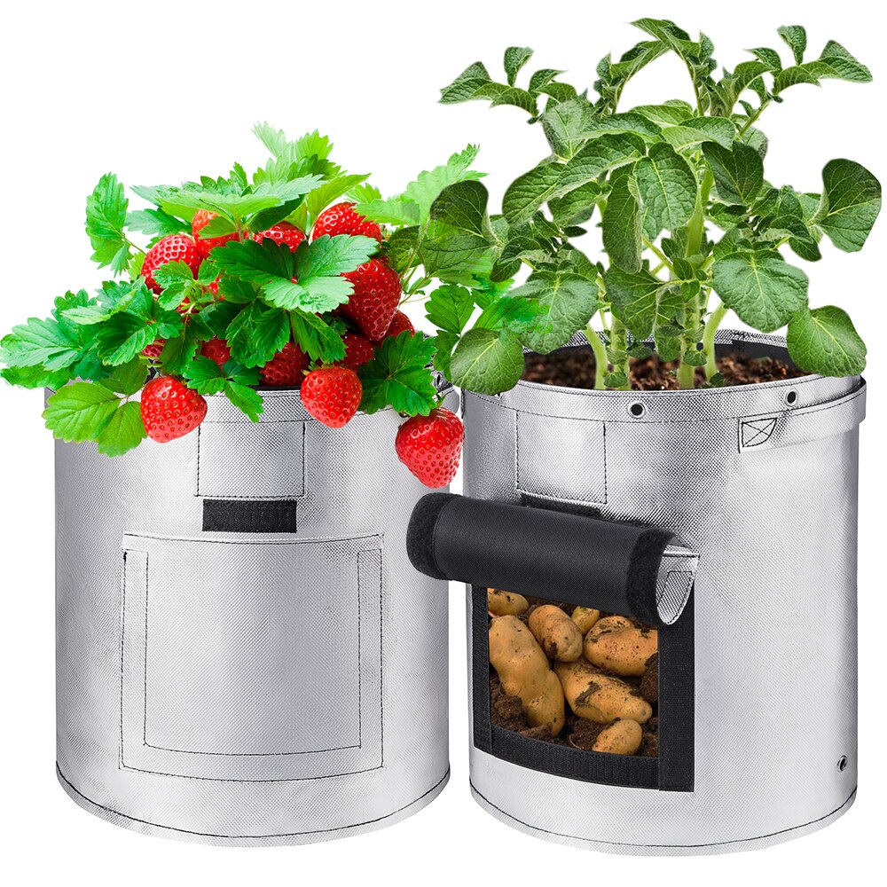 Vegetable Plantpot Growing Bag Plants Flower Plant Bag Vegetablepot Garden Plant Grow Bags Potato Seed Plant Growing Pot