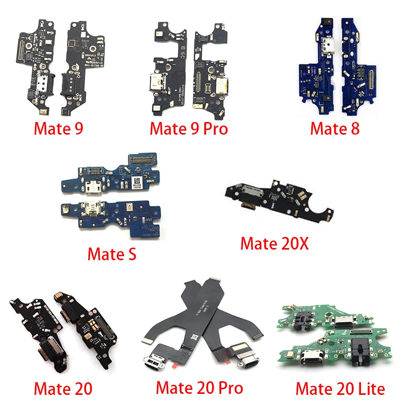 Neue Power Lade Port Connector Board Teile Flex Kabel Mit Mikrofon Mic Für Huawei Mate S 7 8 9 10 20 Pro 30 Lite 20X