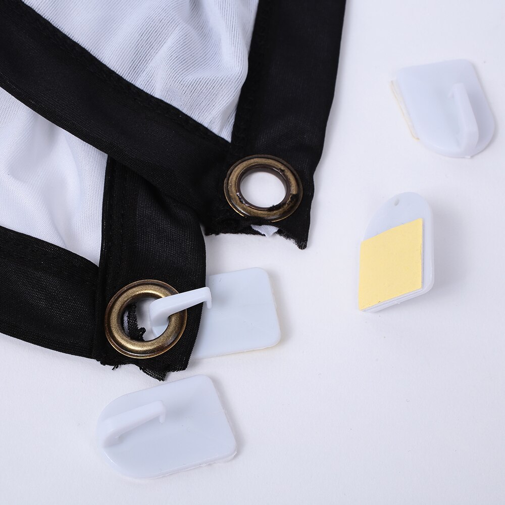 4:3 projektor lerret polyester + spandex materiale video beamer for hjemmekino støtte 4k video beamer lumen hd bærbar led