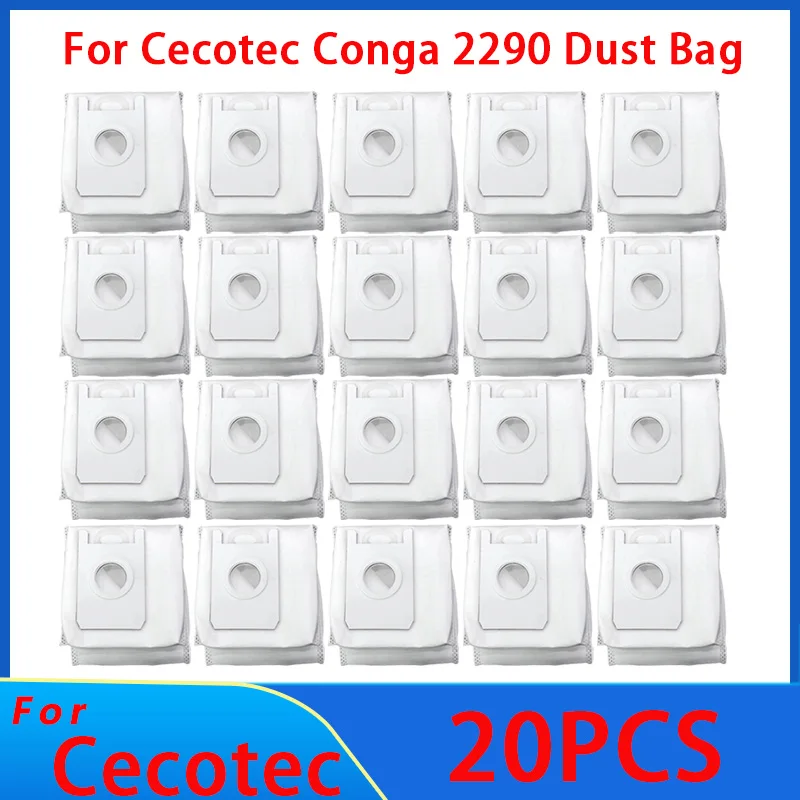 Vacuum Cleaner Bags For Cecotec Conga 2290 Dust Bag Spare Parts Dirty bag garbage bag Robot Replacement Accessories: PURPLE