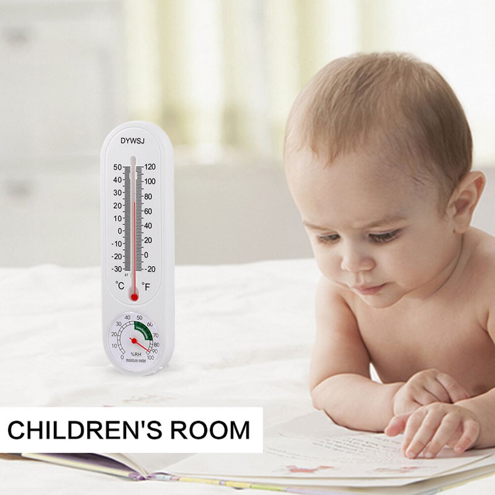 Muur Thermometer Indoor Outdoor Hangen Tuin Kas Fokken Thermometer Vochtigheid Meter Hygrometer Meting Tool