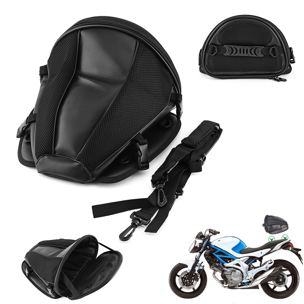 Motorcykeltasker bagage moto cykel sport vandtæt rygsæk sæde bære hale taske opbevaring sadeltaske læder til motorcykel værktøj