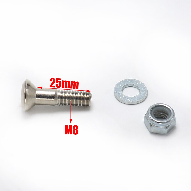 6Pcs 8*25Mm Tandwielen Vlekken Kits Schroeven Voor Honda Suzuki Kawasaki Yamaha Ktm Rmz Drz Yzf Kxf klx Crf Crossmotor Pit Bike