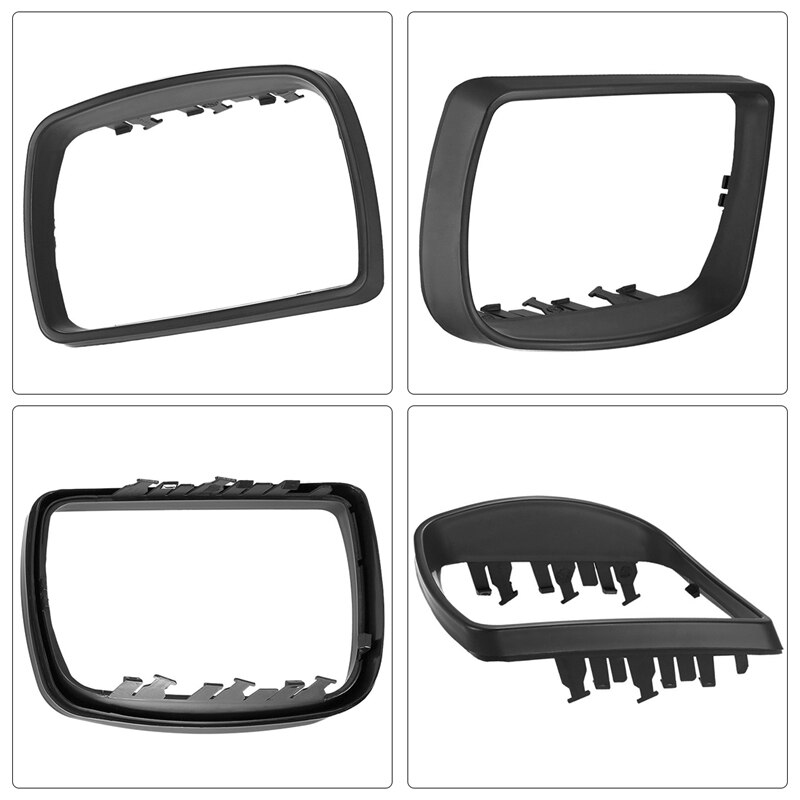 Left Door Mirror Cover Cap Trim Ring Fit For Bmw E53 X5 2000-2006 51168254903