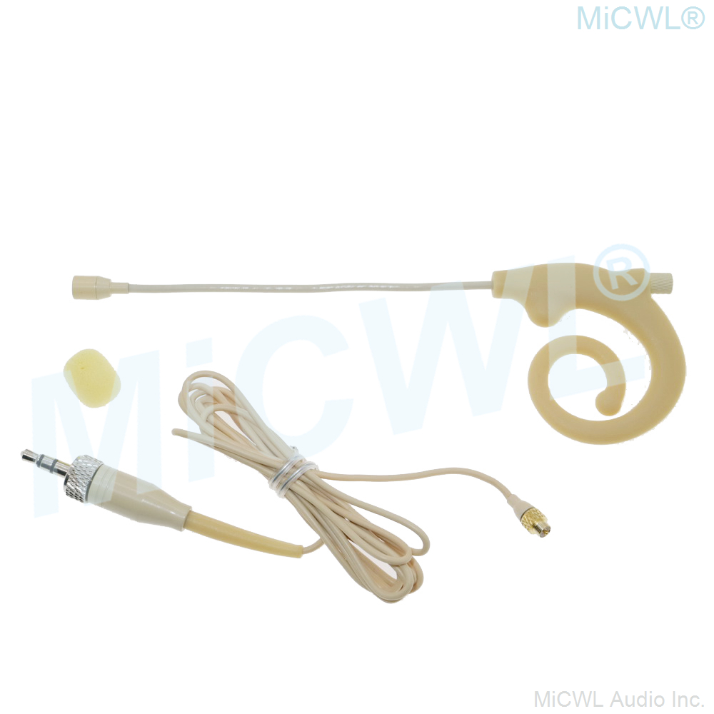 Innovative earset Headset HeadMic for original Sennheiser Wireless Detachable Cable Microphones System