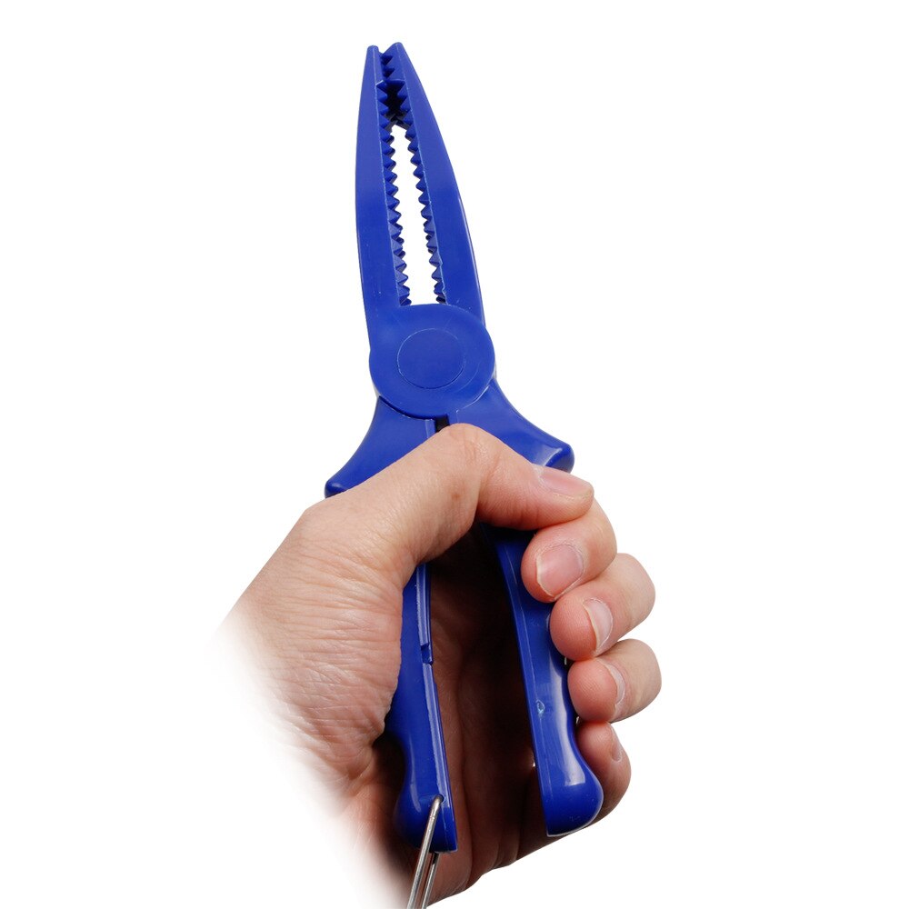 Alicates de pesca de gran tamaño y 20cm de largo, herramientas de pesca multifuncionales, pinza de labios para carpa, lubina, trucha, 1 pieza