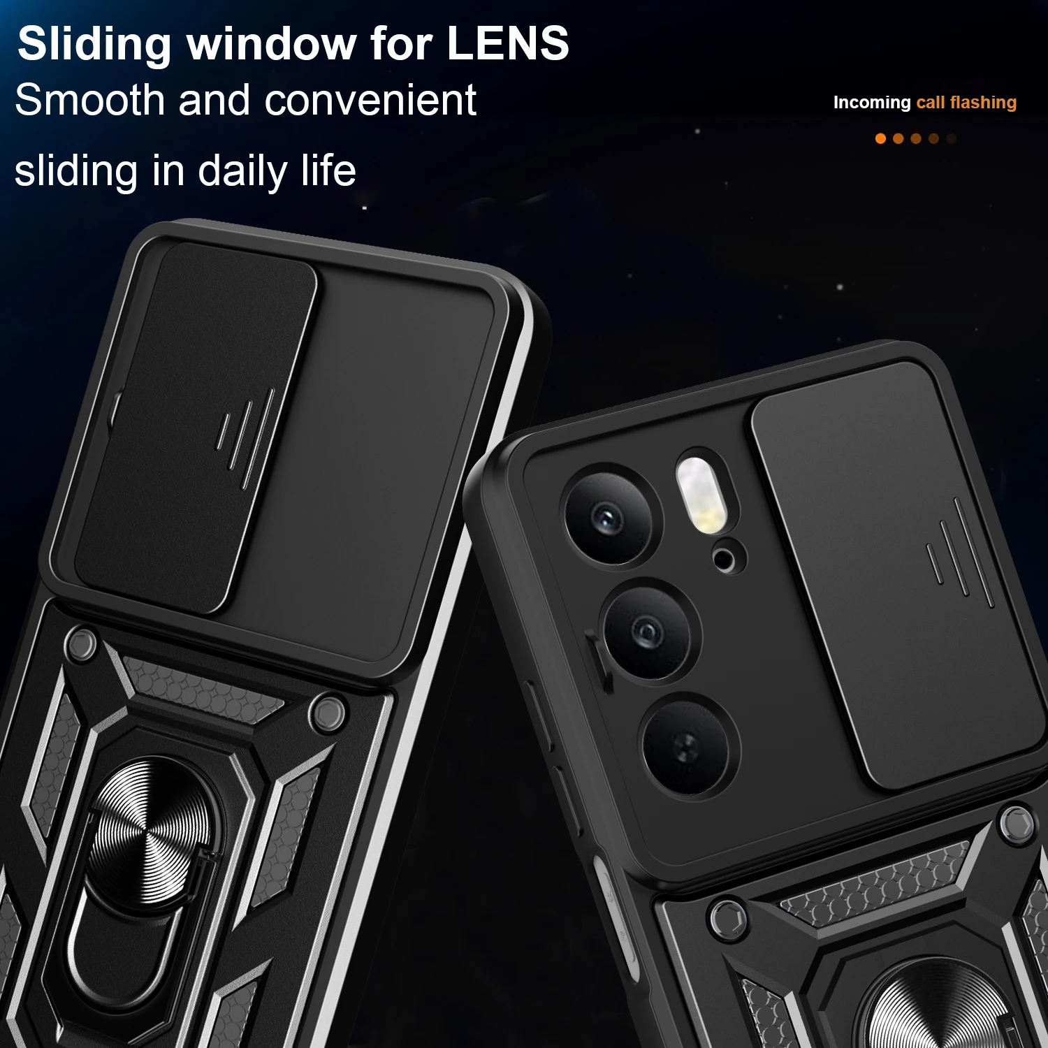 Armor Capa for Realme C75 C67 4G 14X 5G Case Slide Camera Ring Stand Protect Cover for Realme C75 C67 4G Shockproof funda