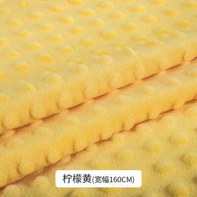 50x160cm Minky Fabric For Sewing 14 Colors Super Soft Eco-Friendly Polyester Minky Dot Plush Fabrics By The Meter: jlfz736
