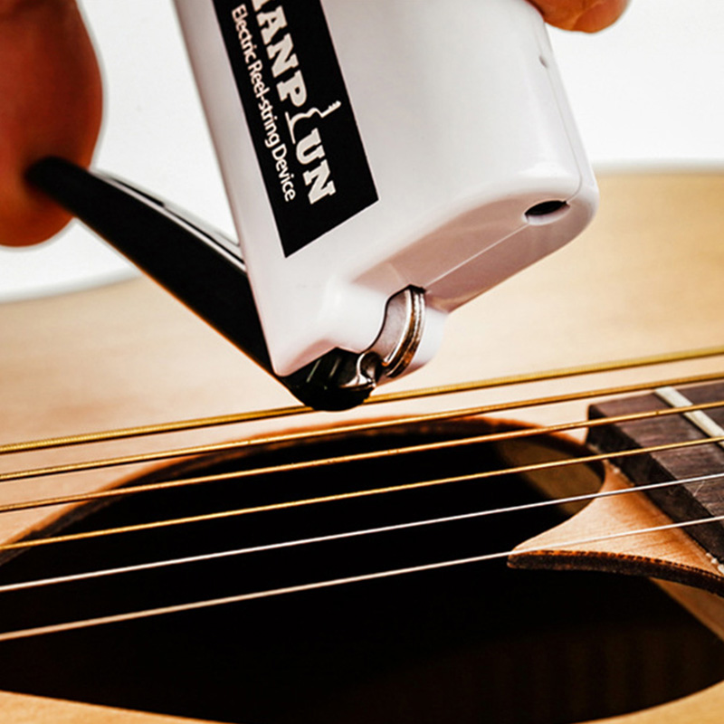Enrouleur de cordes de guitare automatique, coupe-corde, outil de retenue