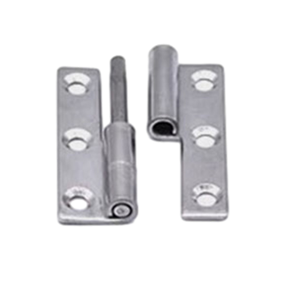 Detachable Hinge 2/2.5/3/4 Inch Stainless Steel Flag Shape Hinge For Aluminum Door Bathroom Slip Joint Removable Hinge Hardware: Gold