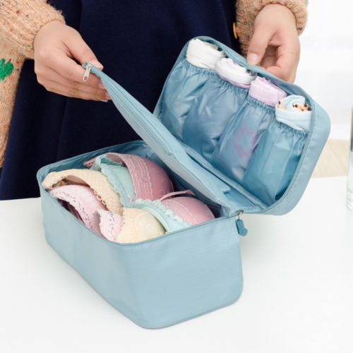 Vrouwen Opbergtas Reis Noodzaak Accessoires Ondergoed Kleding Sokken Beha Organizer Cosmetische Make-Up Pouch Case Handtas