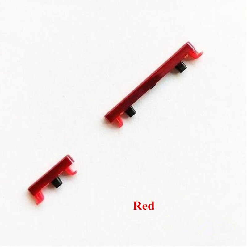 Power & Volume Zijknop Keys + Lock Vergrendeling Bretels Beugels + Power & Volume Flex Kabel Voor Xiaomi Redmi opmerking 7: Red