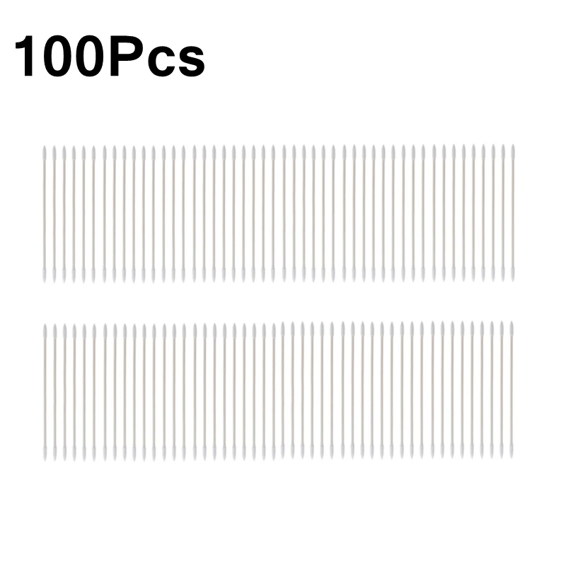 Hisopo de limpieza desechable sin polvo de algodón para AirPods, auriculares, teclado, puerto de carga de teléfono, limpiador para iPhone y Samsung: Rojo