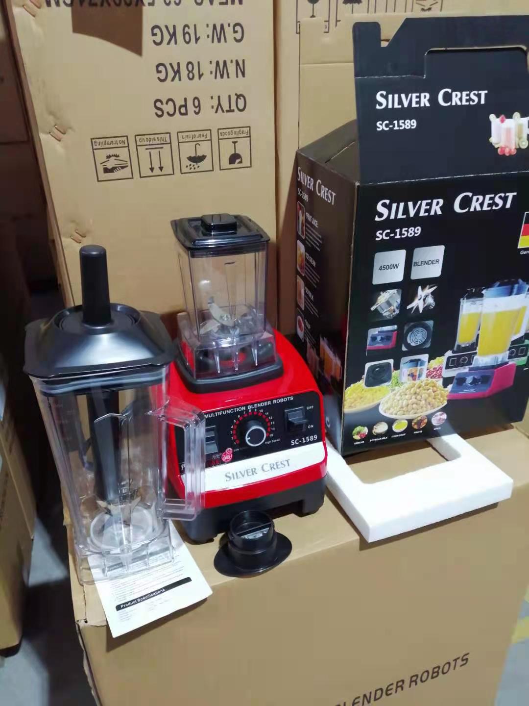 2 in 1 SILVER CREST 4500W big power blender with 2 cups for baby home use