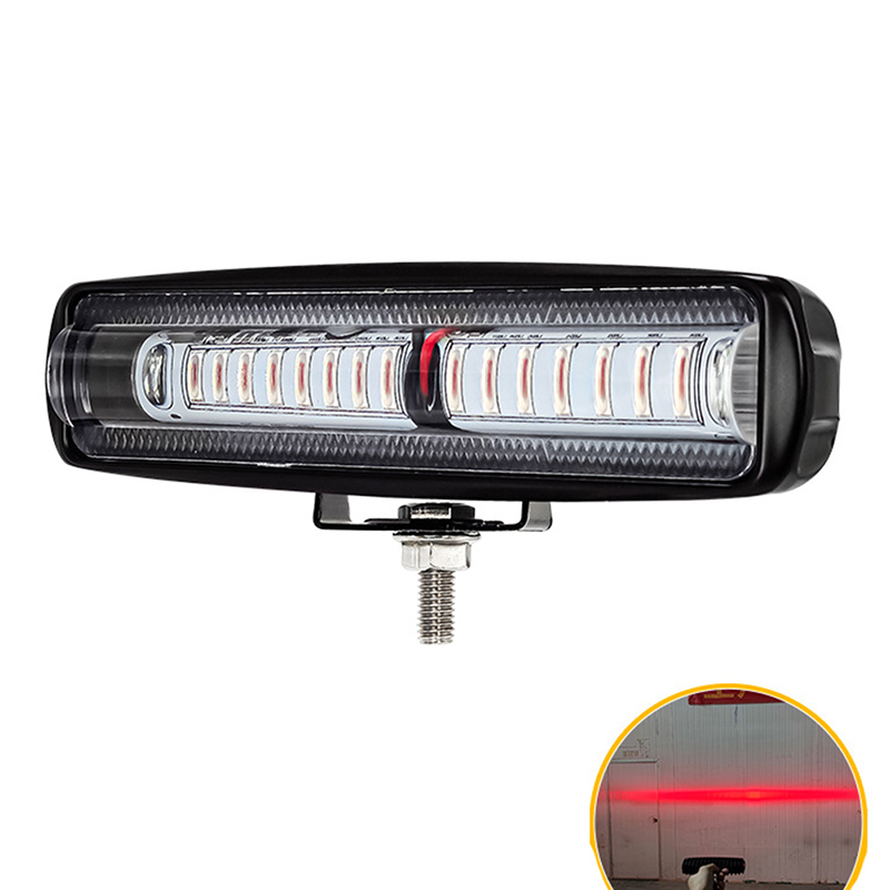 10V-80V 15 LED 30W LED Forklift Light Red Flood Beam Forktruck Red Danger Zone Forklift Truck Warning Lamp For linde Hyster: Red