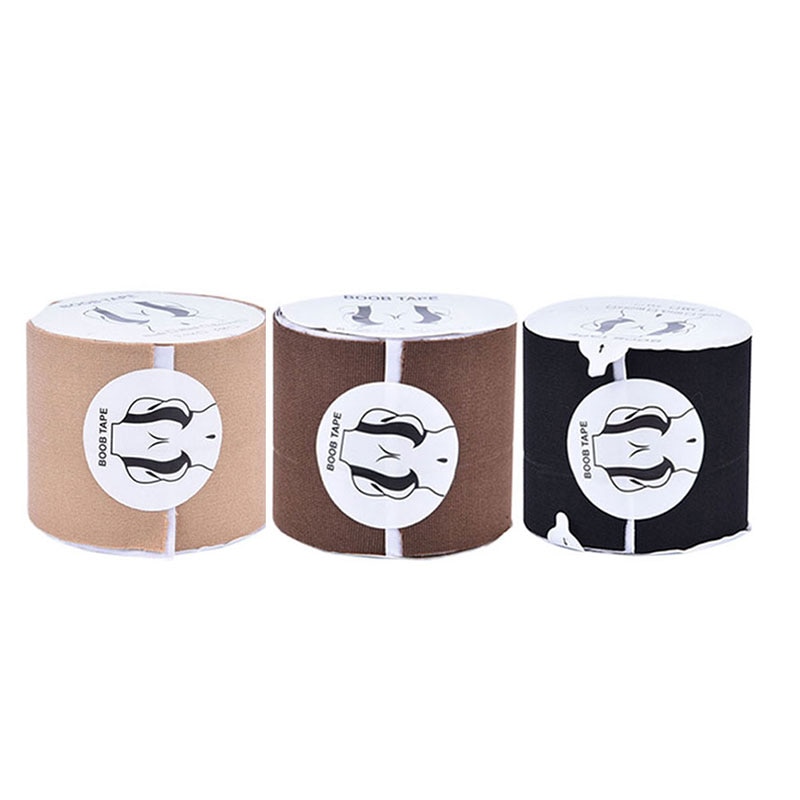 Draagbare Boob Tape Borstlift Tape Push Up Tape Body Tape Voorkomen Doorzakken Borst 6Cm * 2.5M