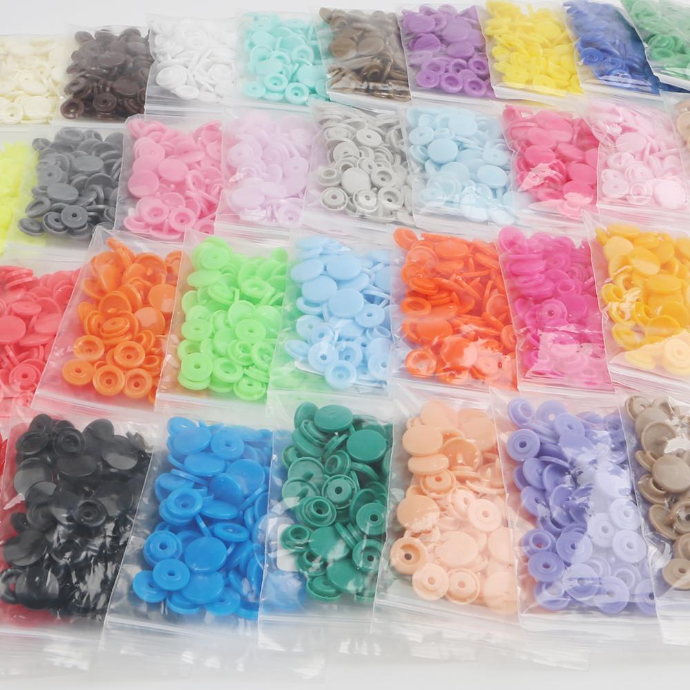 Lowest Price 50 Sets Baby Resin Snap Buttons T5 12mm Plastic Snaps Clothing Accessories Press Stud Fasteners Clips Scrapbooking