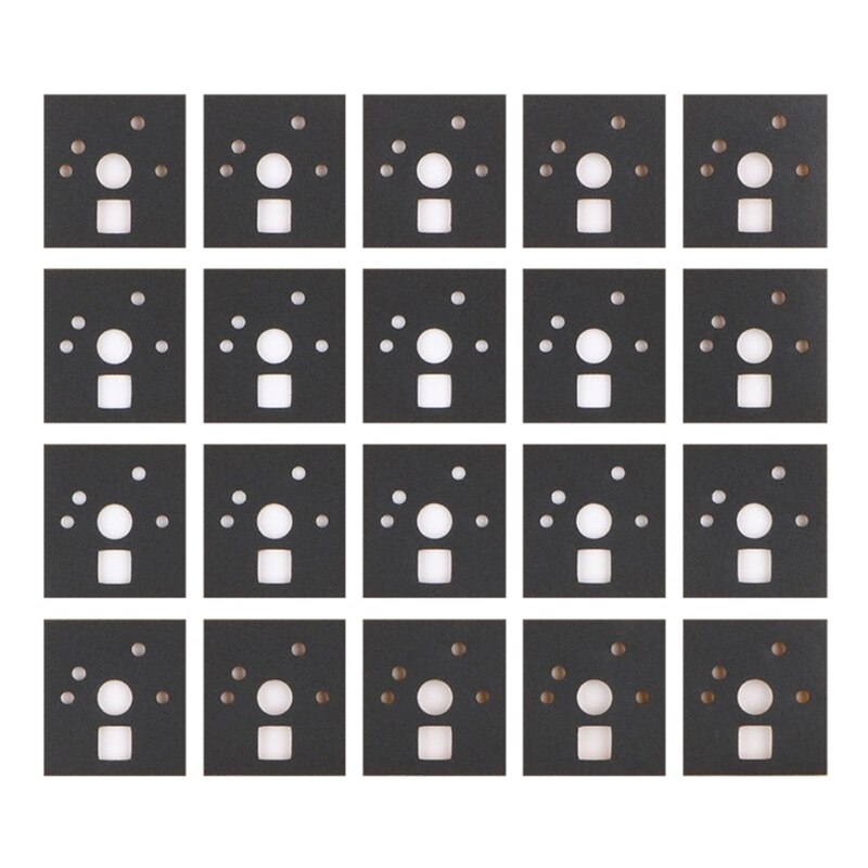 Mechanische Tastatur Welle Underpad Heißer Stecker Schalter Dichtung Film PORON EVA PE Material Einstellen Das Große Tasten 120 teile/paket