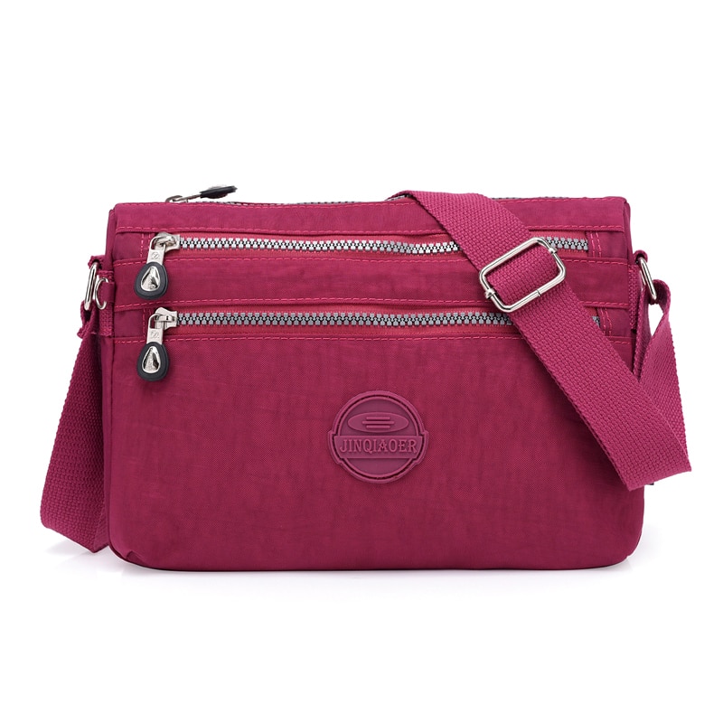 Bolso bandolera de estilo veraniego para mujer, bolsos para mujer, Bolsas de nailon de marcas famosas, Bolsas de nailon para mujer