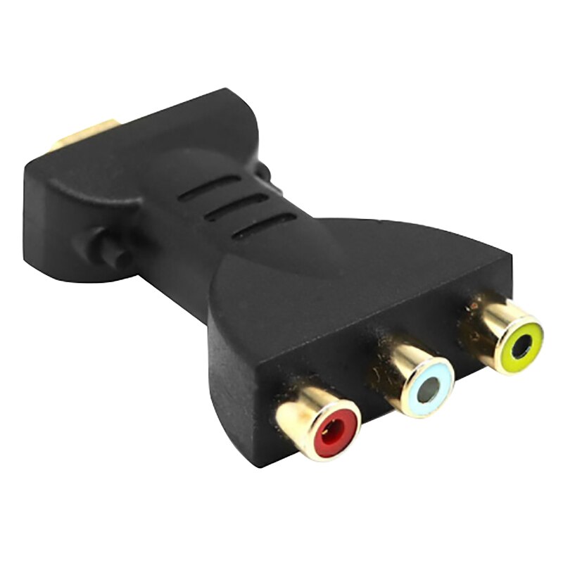 Convertisseur HDMI vers AV, adaptateur HD Hdmi vers Av 3Rca, adaptateur HDMI vers AV rouge, blanc et jaune (deux paquets)