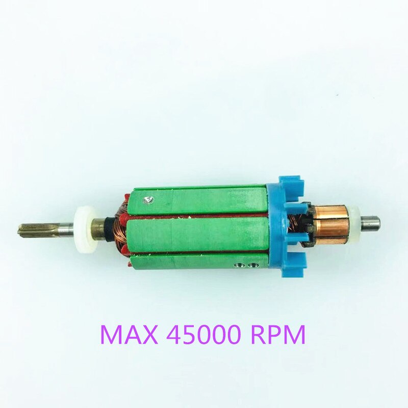 35K 45K Strong 210 204 90 102L 105L 103L 102LN &amp; Marathon Handpiece Motor Rotor Electric Manicure Nail Drill Accessories: plum
