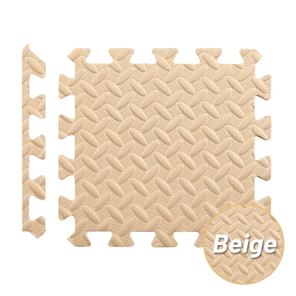 Polymère EVA en Mousse Antidérapante Colorée pour Bébé, Carpent de Sol pour bug astique, Entraînement à Domicile, Jeu, Chambre à Coucher, 20 Pièces: 122x183cm / Rouge