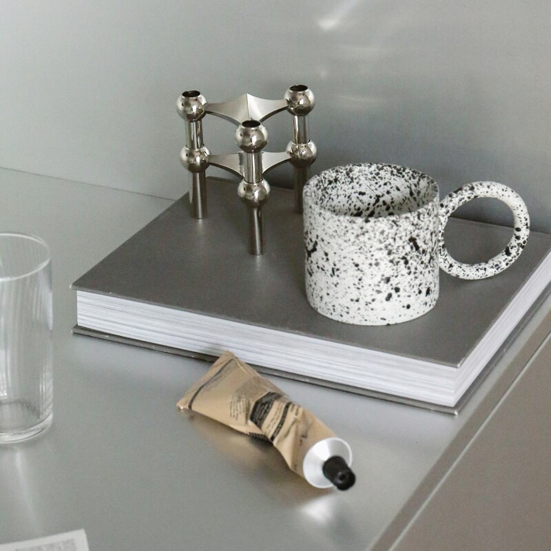 Einfache Moderne Kaffee Tasse Becher Große Kapazität Hohe Temperatur Beständig Große Keramik Tassen Hause Büro groß Ohr Wasser Tee Tassen