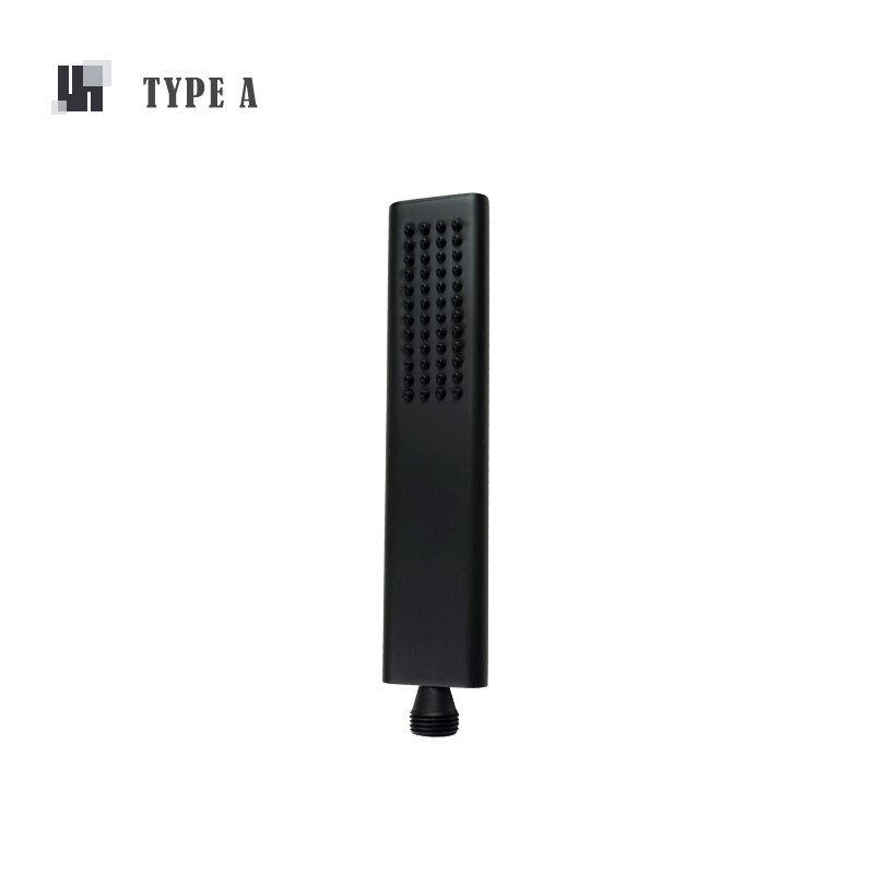 Brass Hand Shower Matte Black Hand Held Shower Set with Holder and Hose Wall Mounted Hand Hold Shower Head: A Hand Shower only