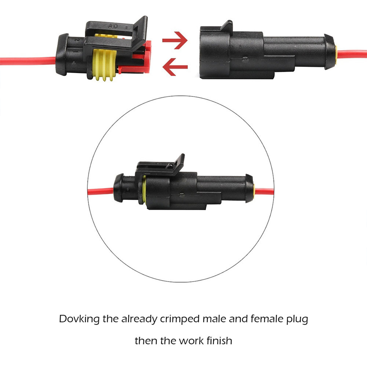352 Stuks IP68 Auto Elektrische Draad Connector 1/2/3/4 Gat Terminals Plug Mannelijke & vrouwelijke Pin Plug Connector Voor Auto Motoren Vrachtwagens