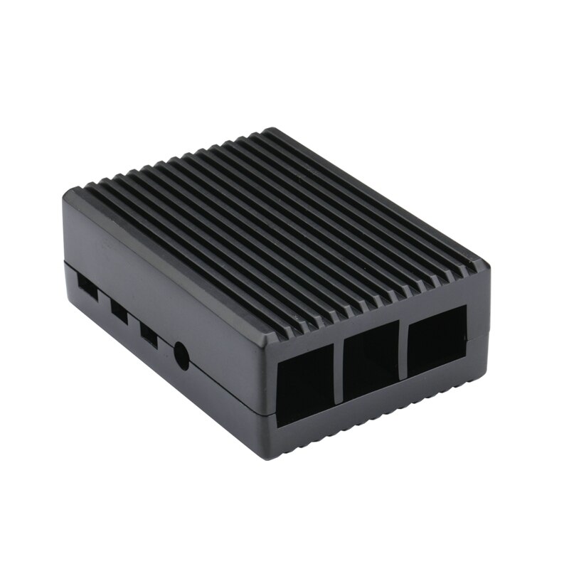 Raspberry Pi 4 Model B Aluminium Case/Passieve Koeling Shell Metalen Behuizing Warmteafvoer Voor Pi 4B RPI151: Black