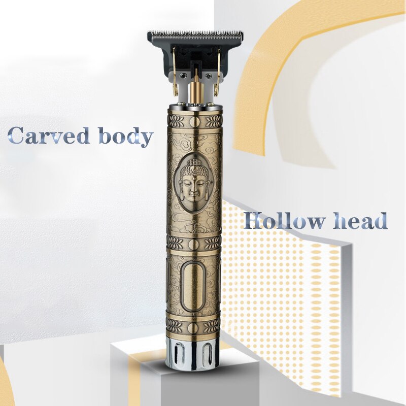 Heren tondeuse snoerloos trimmer met nul opening tondeuse haartrimmer kapsel haarmachine kapperszaak kapper