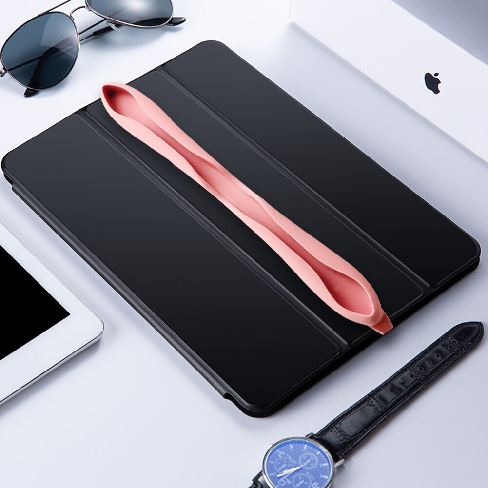 Funda de silicona para Apple Pencil 1 y 2 ª Generación, funda para IPad, portalápices con correa, funda para tableta, lápiz táctil