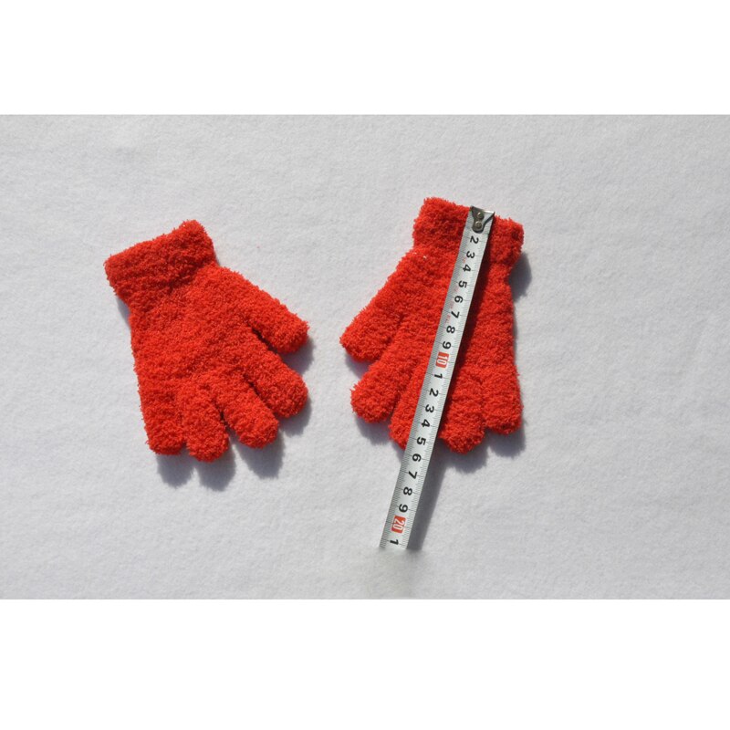 Wecute Herbst und Winter warm Art Handschuhe für 5-11Jahre freundlicher Vlies Verdickte Weich Korallen Vlies Handschuhe Ich bin Freien Spielen Radfahren