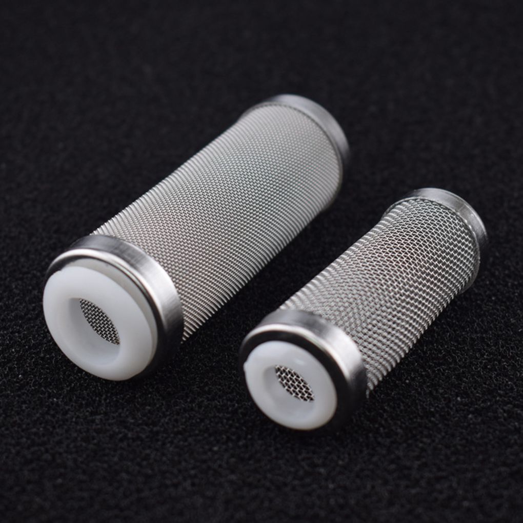 Stainless Steel Aquarium Filter Inflow Inlet Basket Mesh Shrimp Protect Fish Tank Filter Guard 12/16mm: 12MMx16MM
