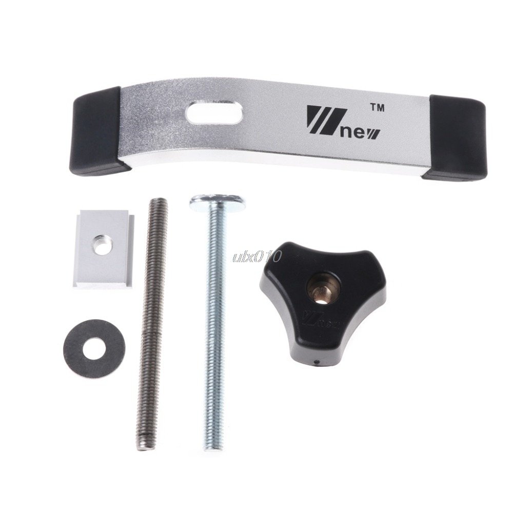 8mm Metal Quick Acting Hold Down Clamp Set for T-Slot T-Track DIY Woodworking S18