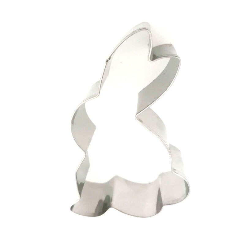 3D Konijn Vorm Metalen Cookie Cutter Cartoon Bakvorm Fondant Cake Decorating Gereedschap