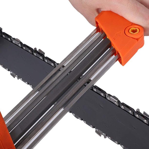 Kettingzaagkettingslijper 2-in-1 Easy File Sharpening Grinder Tools voor STIHL File en dieptemeter File Tool