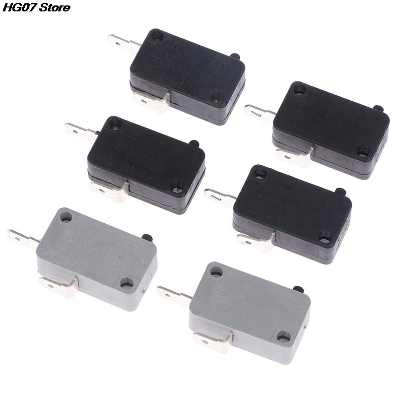 Micro Switch Microwave Oven Kw16(5)A250Vac KW3A Microwave Oven Door Micro Switch 125V/250V 16A Normally Open Switch