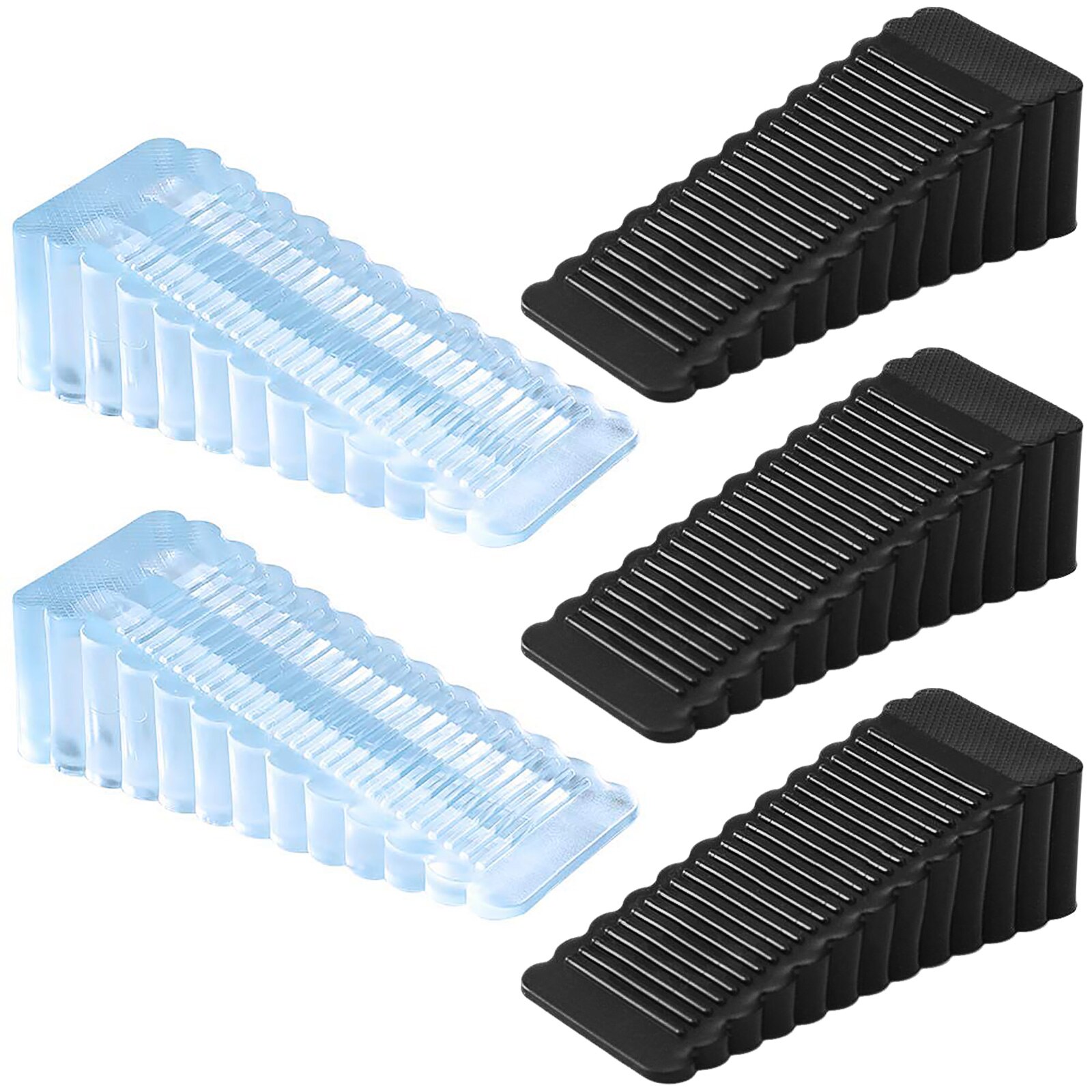 6 stuks deurstopper transparant deurkruk buffer muurbescherming silicagel deurkruk buffer muren en meubel beschermpad