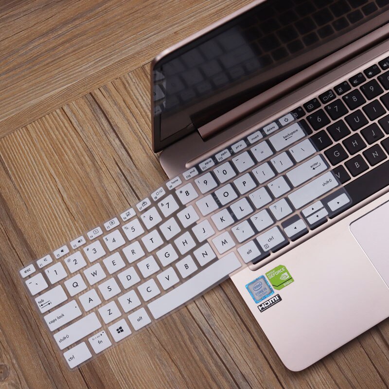 Laptop tastatur cover beskytter skin notebook 14 tommer til asus zenbook 14 ux433 ux433f ux433fn ux433 flc  ux433 fac  ux433fa