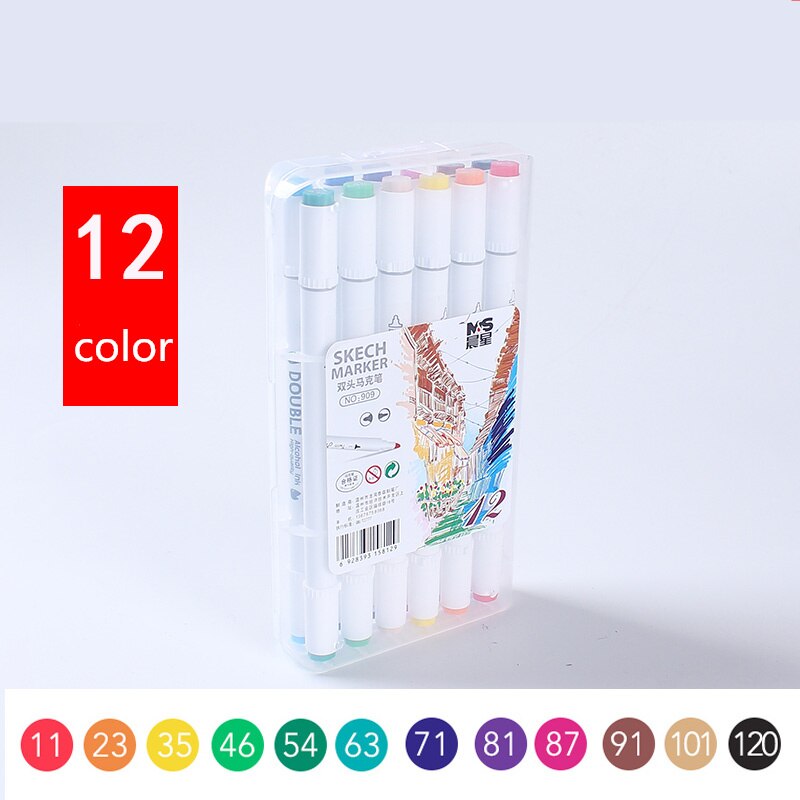 Journal Notebook 12/18/24/36 Colors Sketching Mark... – Vicedeal