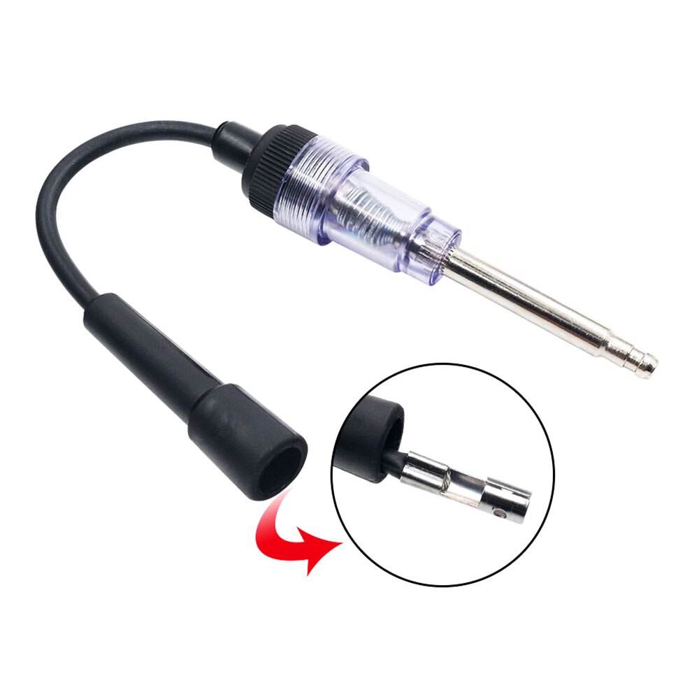 Spark tester for coil and spark plug diagnostics, automotive tester, spark plug tester