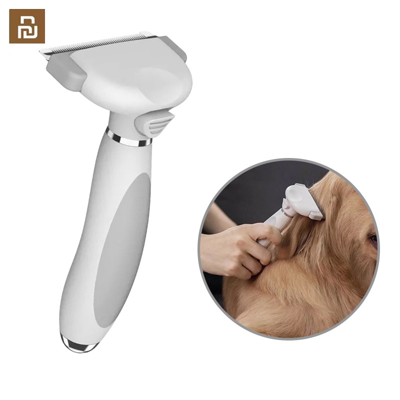 Original pawbby pet depilação pente gato cão escova de cabelo animais de estimação trimmer pentes clipper gatos grooming ferramenta para cães