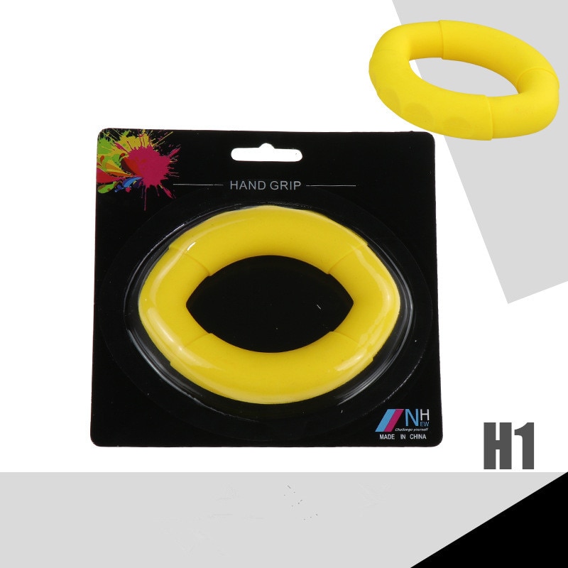 Hand Grip Muscle Developer Power Wrist Arm Training Machine Carpal Expander Rubber Exerciser Finger Gripper Ring Gym Anti Stress