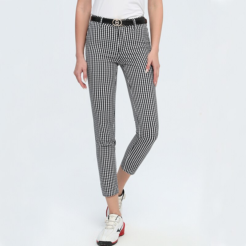 Oclunlc Neue Golf Hosen damen Frühling Sommer Dünne Golf Hosen draussen Sport Gitter Lange Hosen Damen Gerade Gamaschen