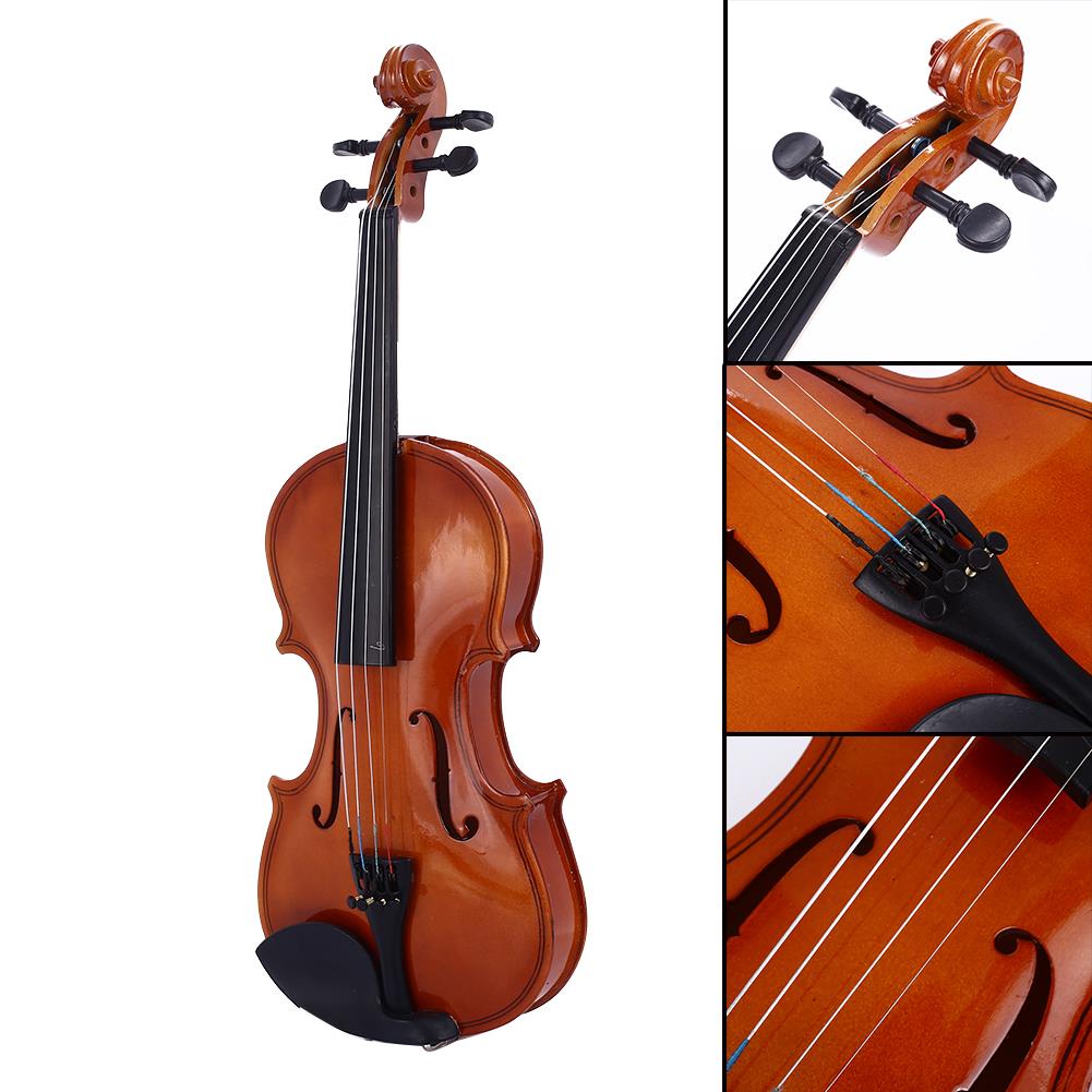 Duurzaam 4-6 Jaar Oude Hars Spelen Muziekinstrumenten Tochigi Viool 1/8 Viool Muziek Decoratie Beginner Viool