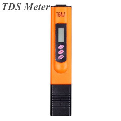 6 Styles Handheld Accurate Water Test Purity Tool LCD Digital Check 0-9999 ppm Measurement Meter Analyzer TDS Tester: Orange-TDS Meter