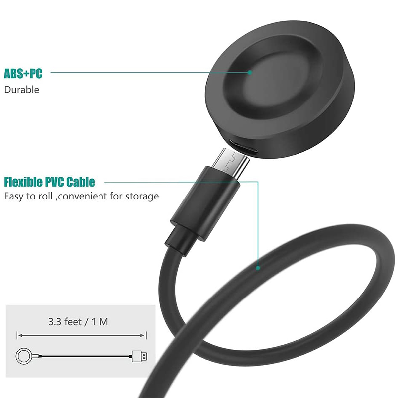 Cargador magnético para Huawei Watch GT GT2 GT2e Honor Watch Magic 2, Cable de carga rápida inalámbrica para Huawei Watch 3 GT3 GT2 PRO